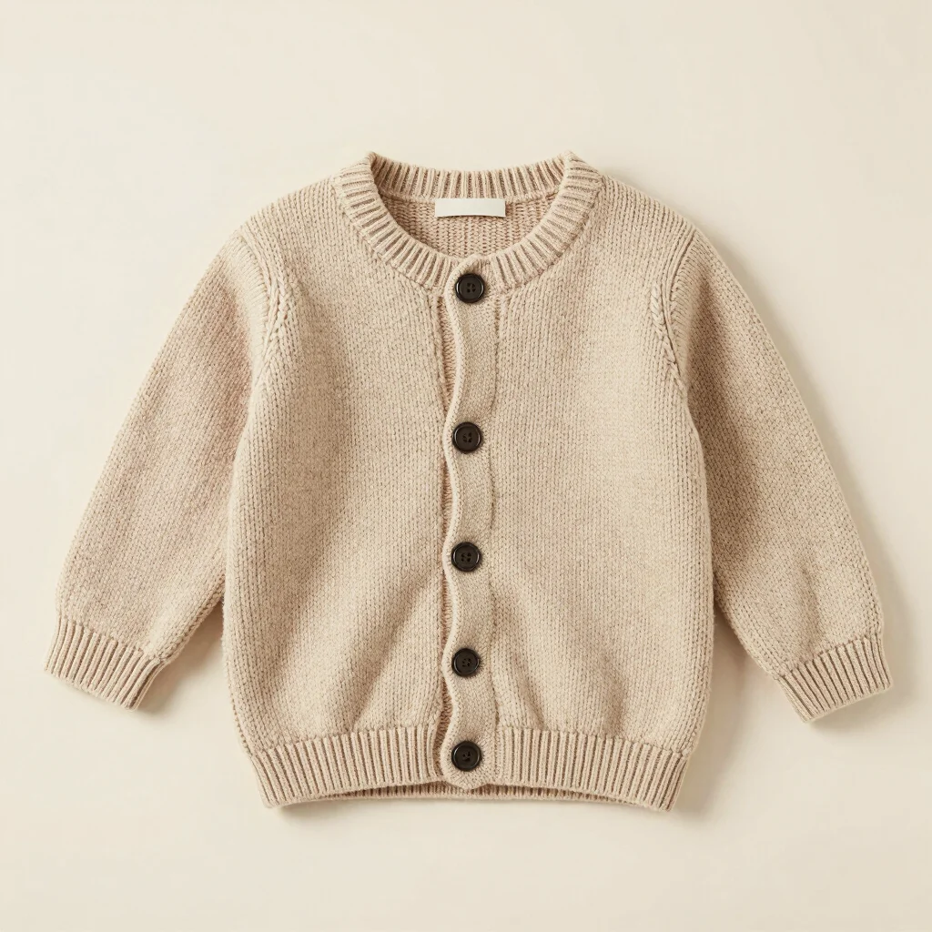Mini Heirloom Knit Cardigan